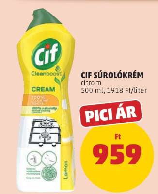 CIF Súrolókrém