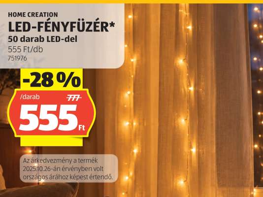 HOME CREATION LED-FÉNYFŰZÉR