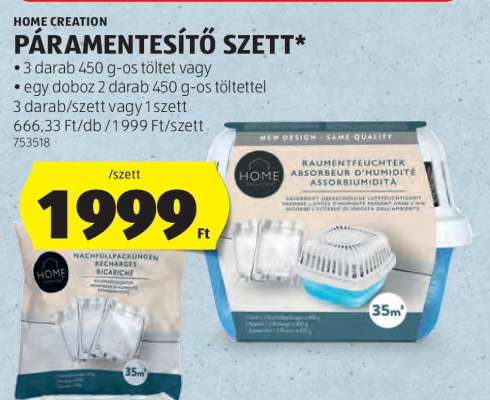 HOME CREATION PÁRAMENTESÍTŐ SZETT