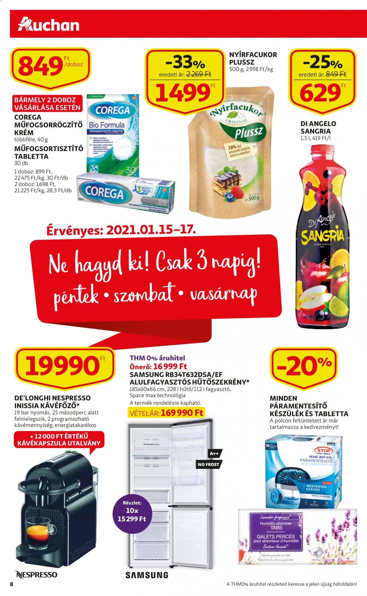 Auchan akciós újság érvényes:  - 2021.01.14 - 2021.01.20. 8. oldal
