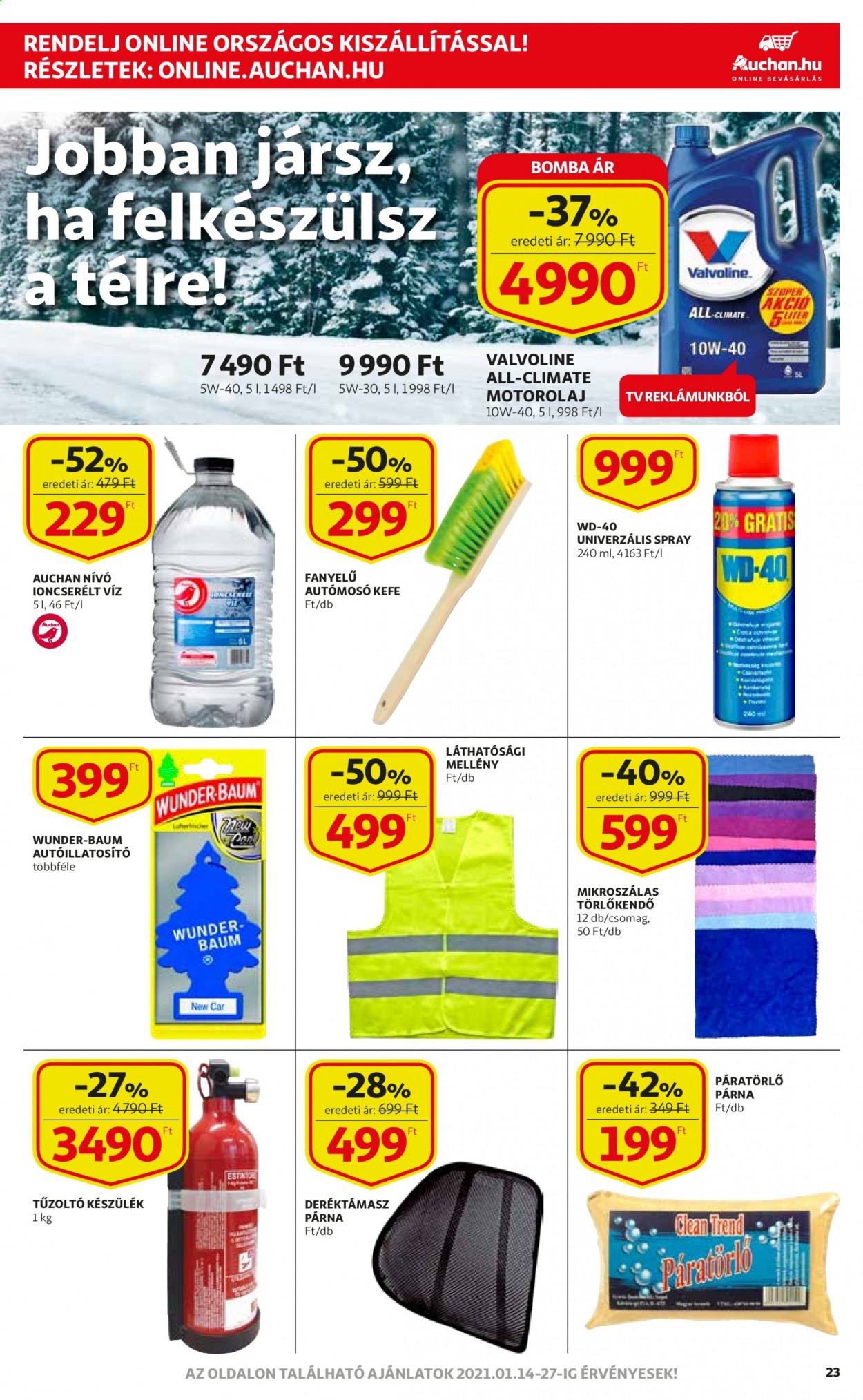 Auchan akciós újság érvényes:  - 2021.01.14 - 2021.01.20. 23. oldal
