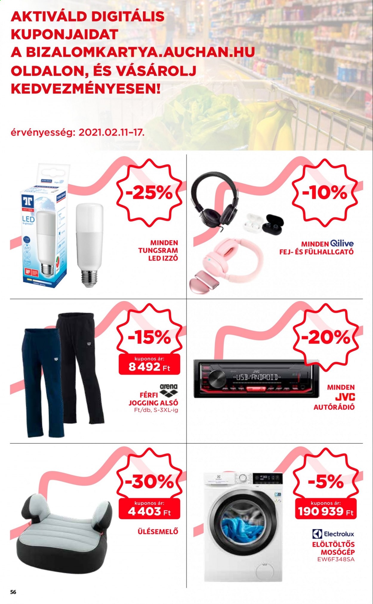 Auchan akciós újság érvényes:  - 2021.02.11 - 2021.02.17. 56. oldal