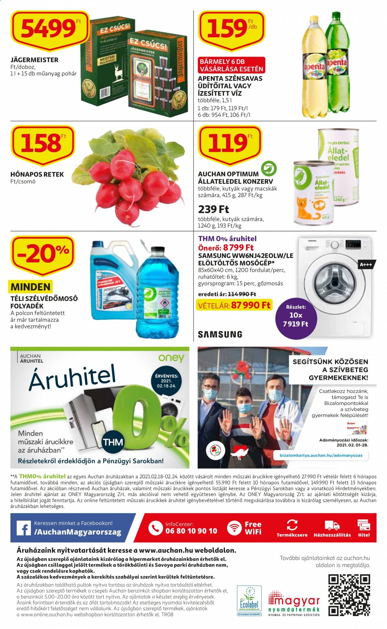 Auchan akciós újság érvényes:  - 2021.02.18 - 2021.02.24. 38. oldal