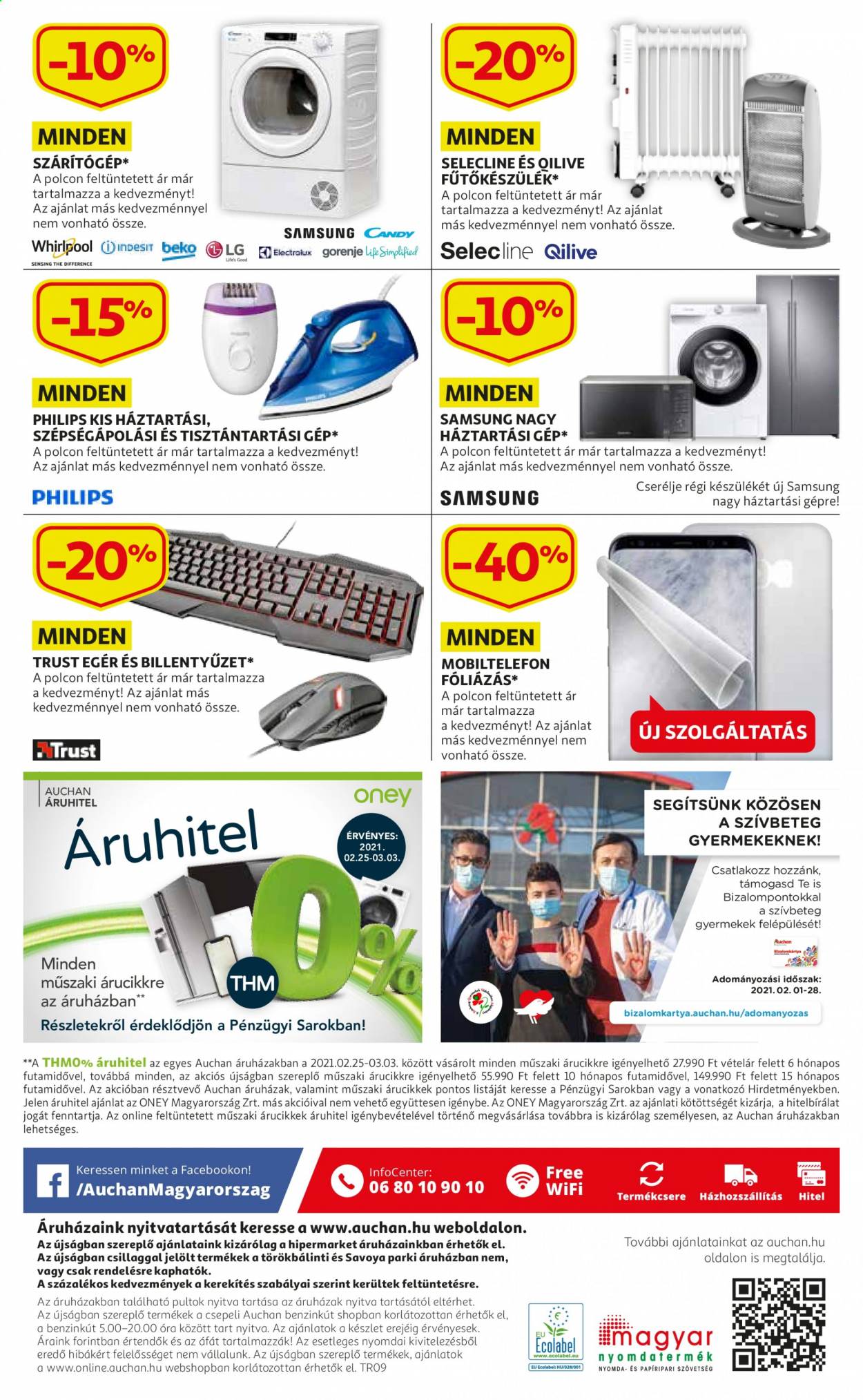 Auchan akciós újság érvényes:  - 2021.02.25 - 2021.03.03. 34. oldal