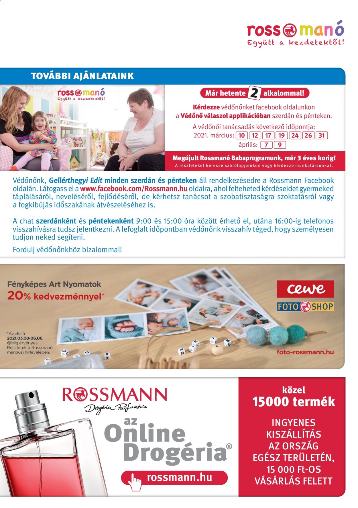 Rossmann akciós újság érvényes:  - 2021.03.08 - 2021.04.11. 8. oldal