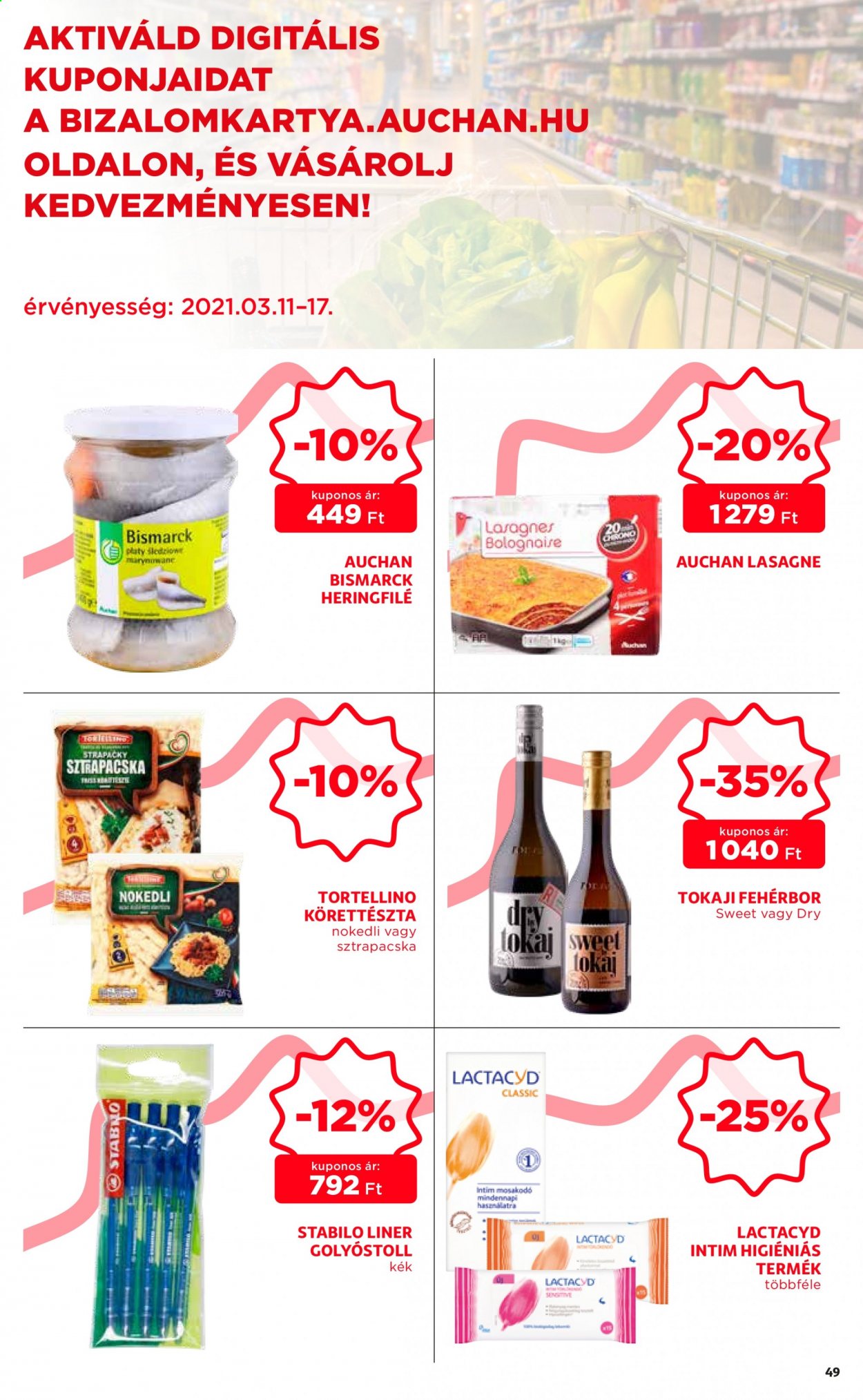 Auchan akciós újság érvényes:  - 2021.03.11 - 2021.03.17. 49. oldal