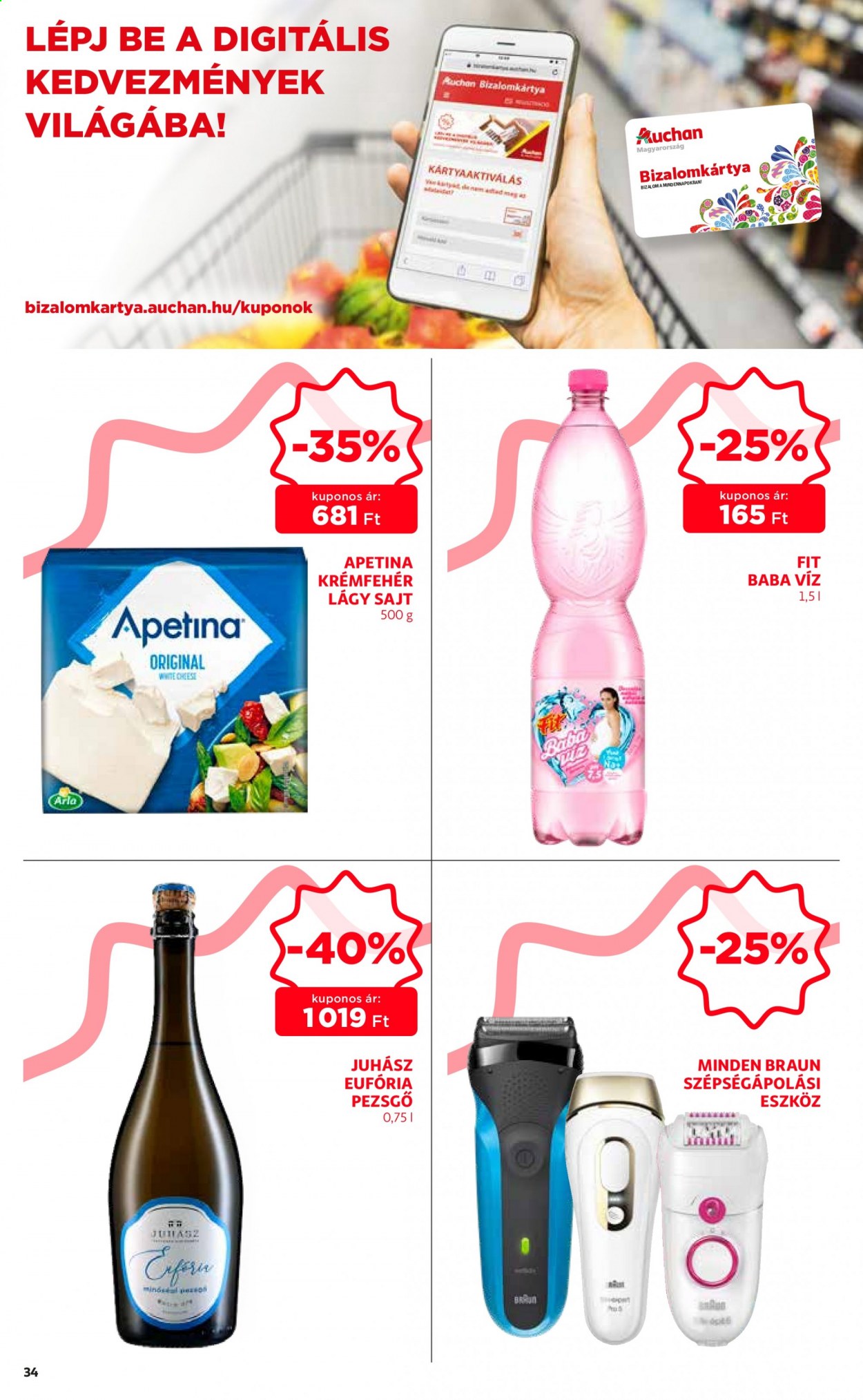 Auchan akciós újság érvényes:  - 2021.04.29 - 2021.05.05. 34. oldal