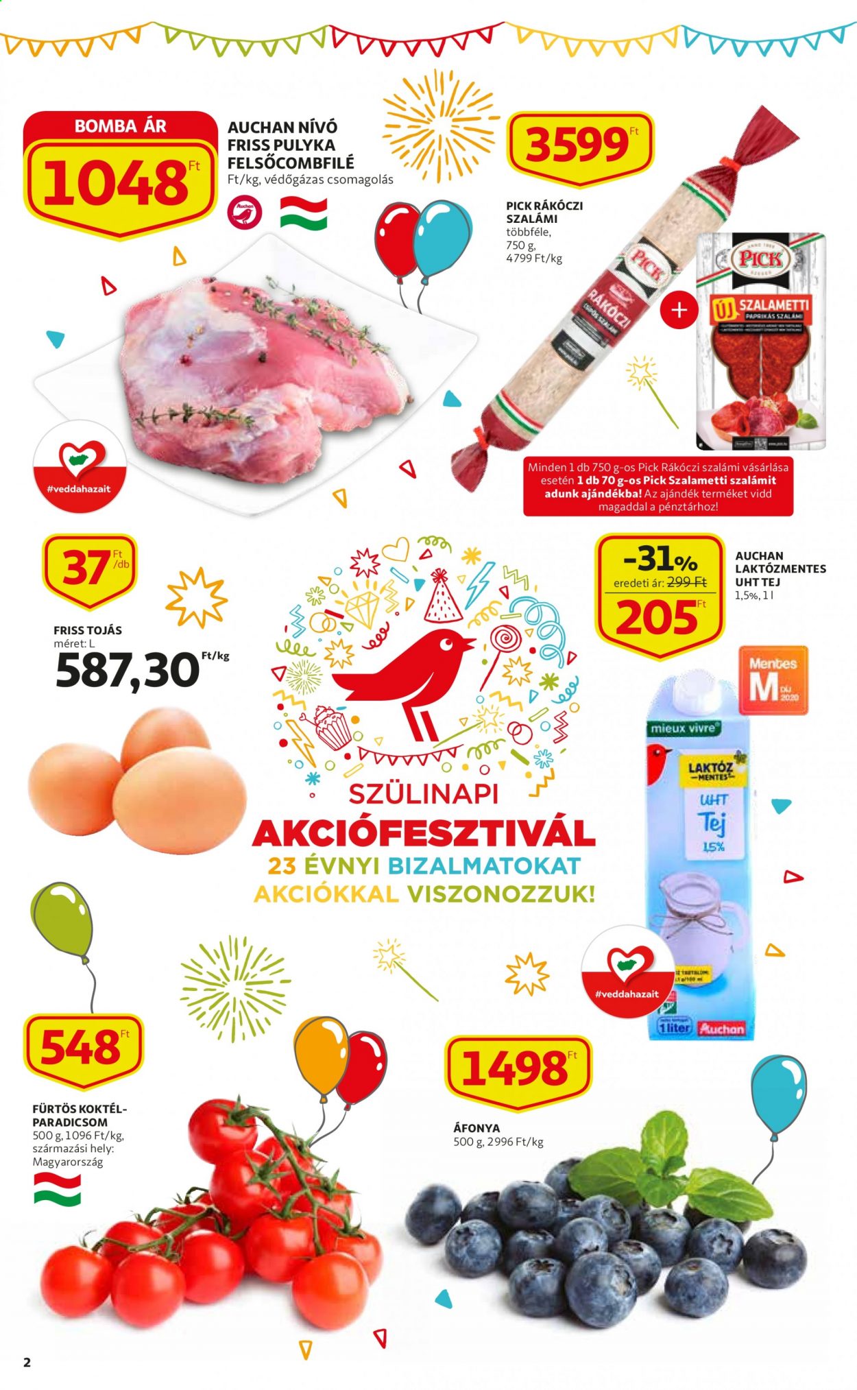 Auchan akciós újság érvényes:  - 2021.05.06 - 2021.05.12. 2. oldal