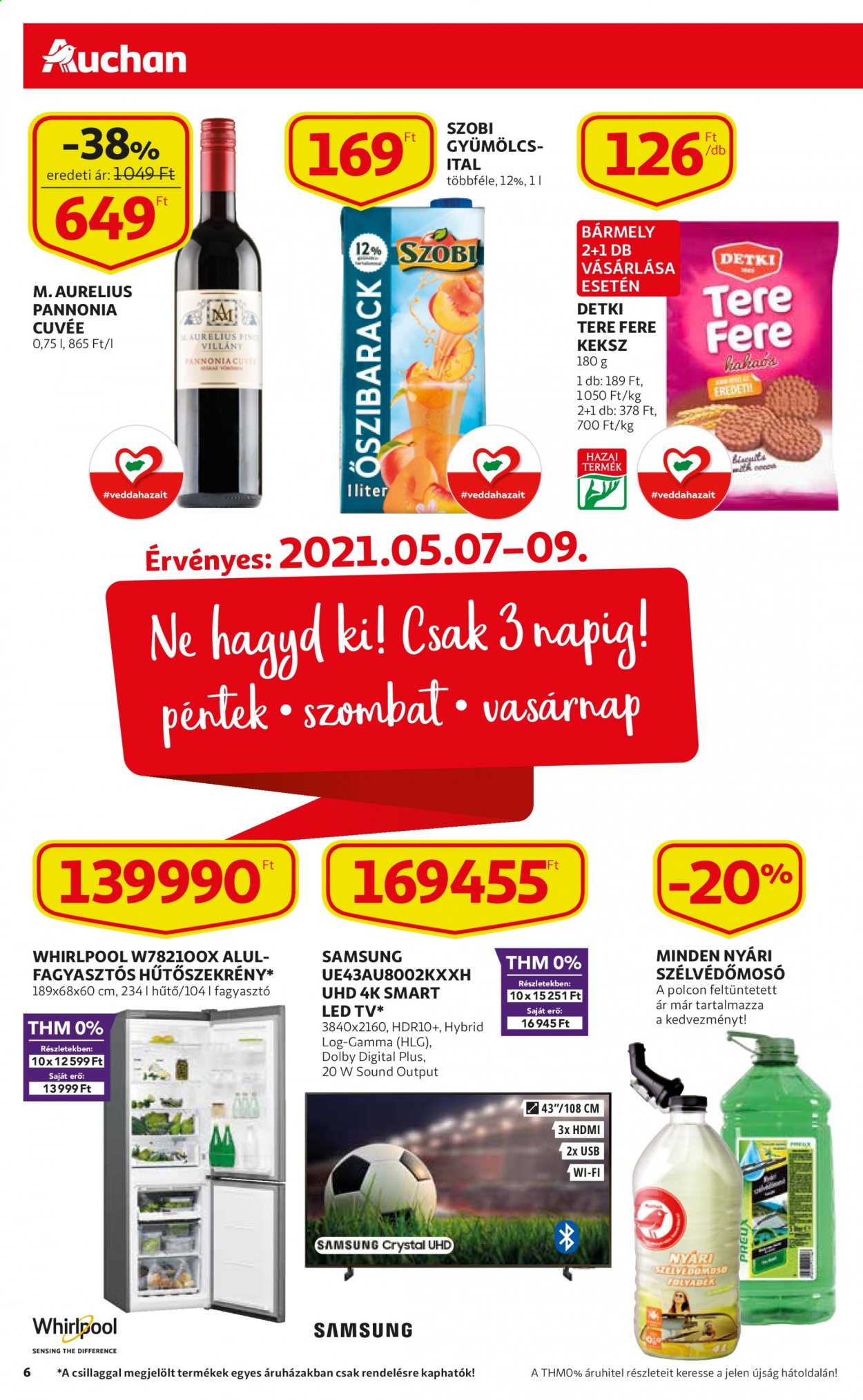 Auchan akciós újság érvényes:  - 2021.05.06 - 2021.05.12. 6. oldal