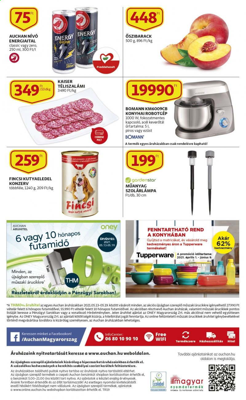 Auchan akciós újság érvényes:  - 2021.05.13 - 2021.05.19. 54. oldal