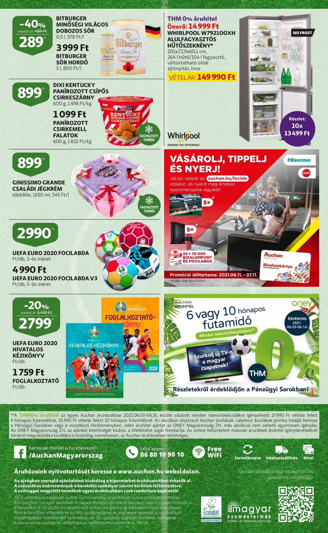 Auchan akciós újság érvényes:  - 2021.06.03 - 2021.06.16. 24. oldal
