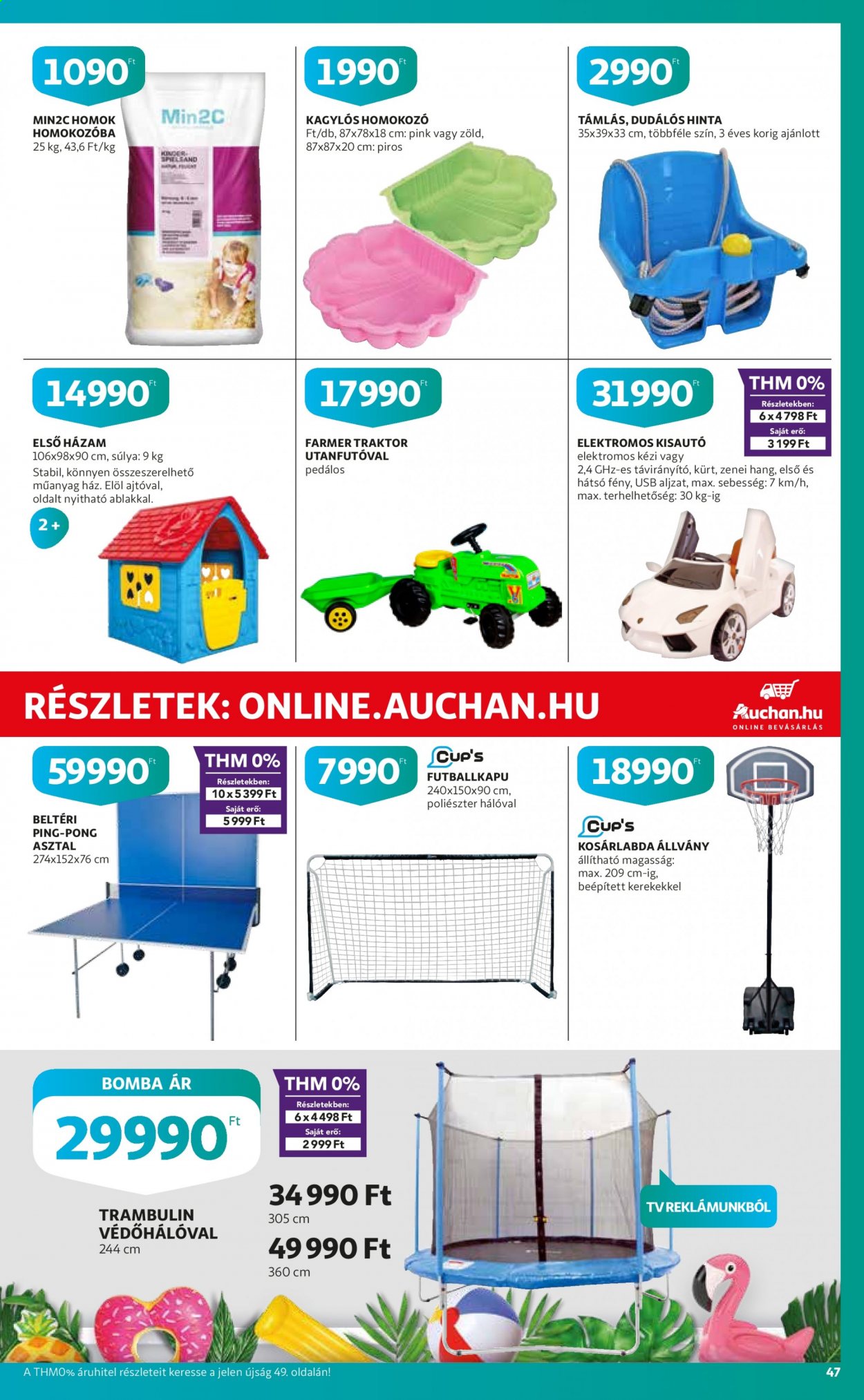 Auchan akciós újság érvényes:  - 2021.06.10 - 2021.06.16. 47. oldal