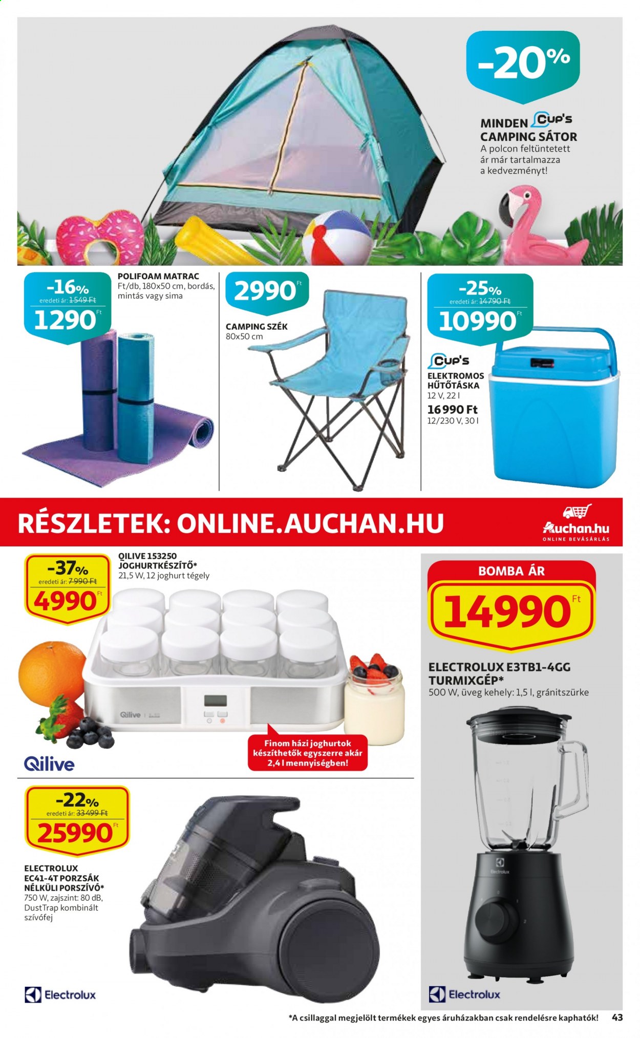Auchan akciós újság érvényes:  - 2021.06.24 - 2021.06.30. 43. oldal