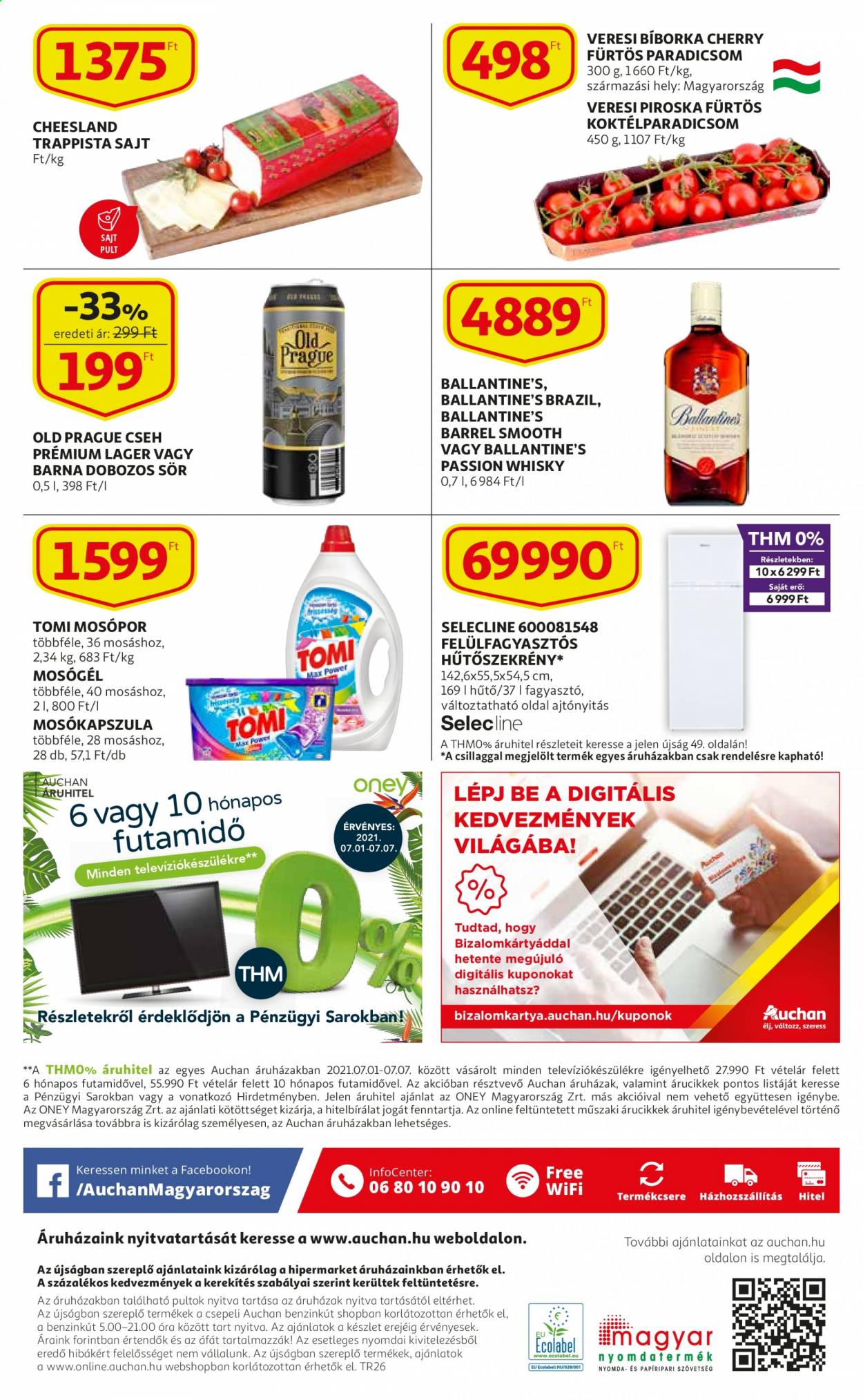 Auchan akciós újság érvényes:  - 2021.07.01 - 2021.07.07. 54. oldal