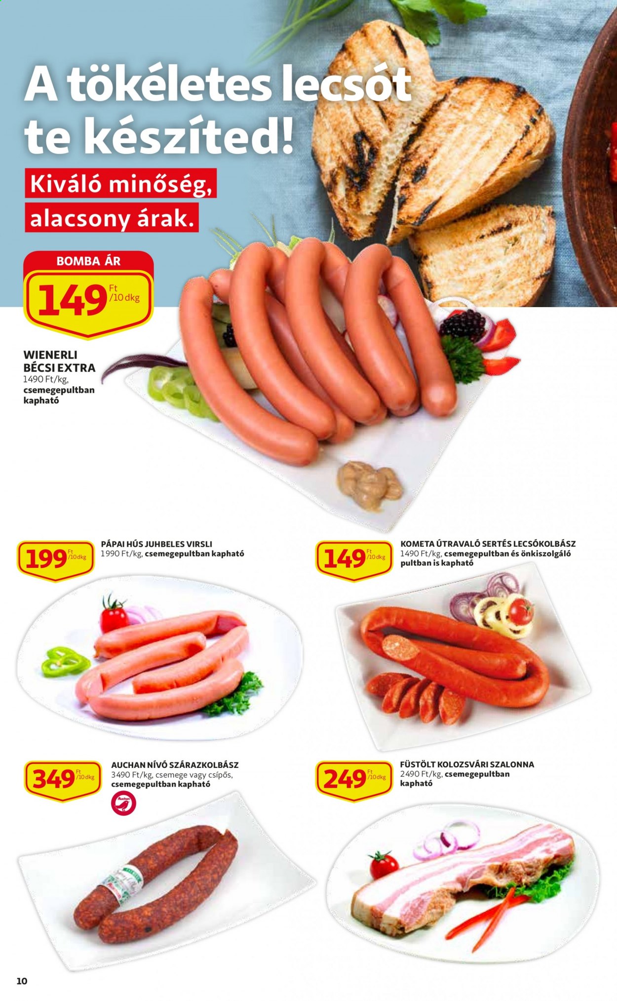 Auchan akciós újság érvényes:  - 2021.07.08 - 2021.07.14. 10. oldal