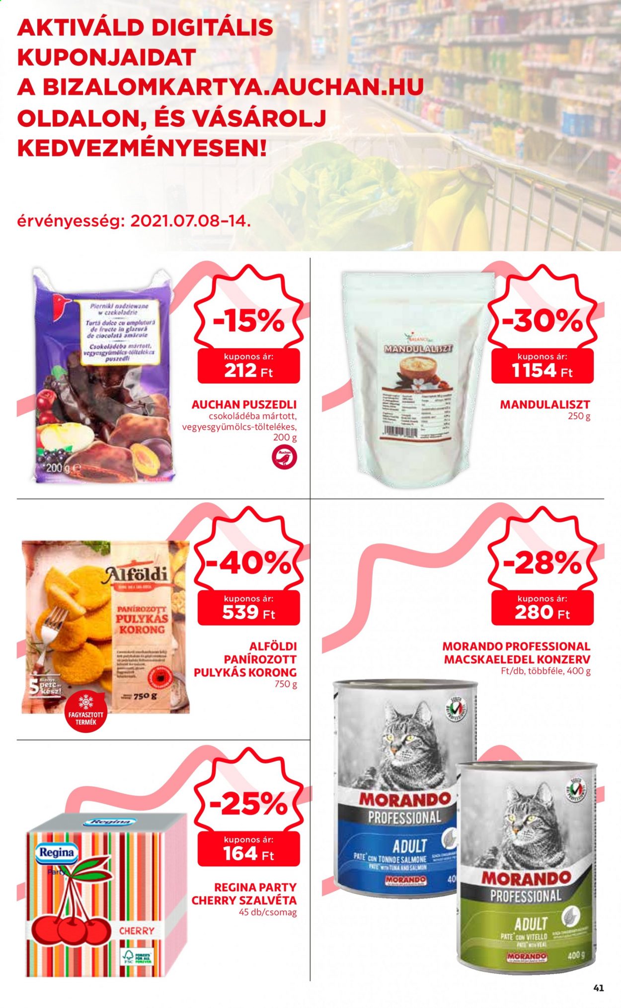 Auchan akciós újság érvényes:  - 2021.07.08 - 2021.07.14. 41. oldal