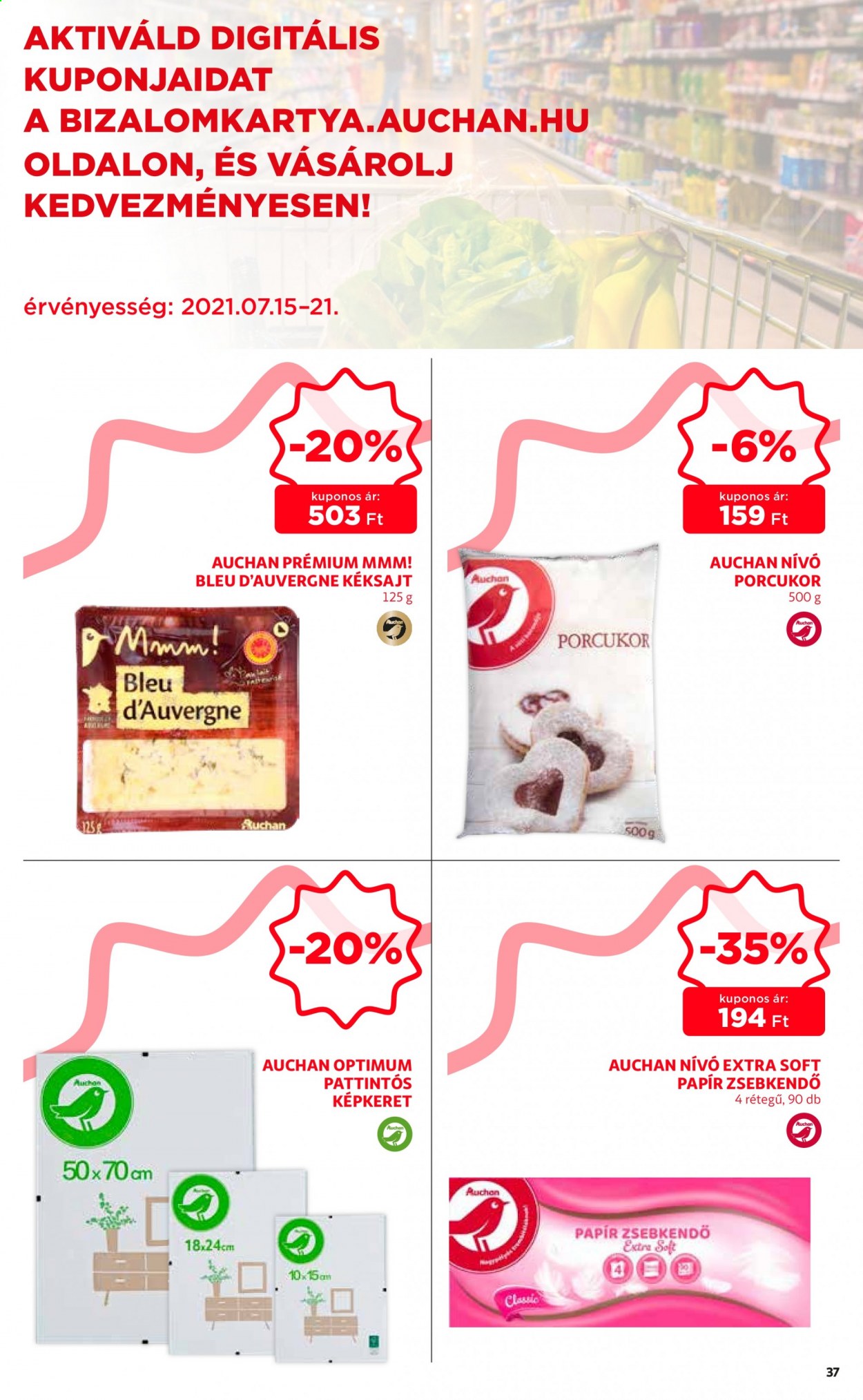 Auchan akciós újság érvényes:  - 2021.07.15 - 2021.07.21. 37. oldal