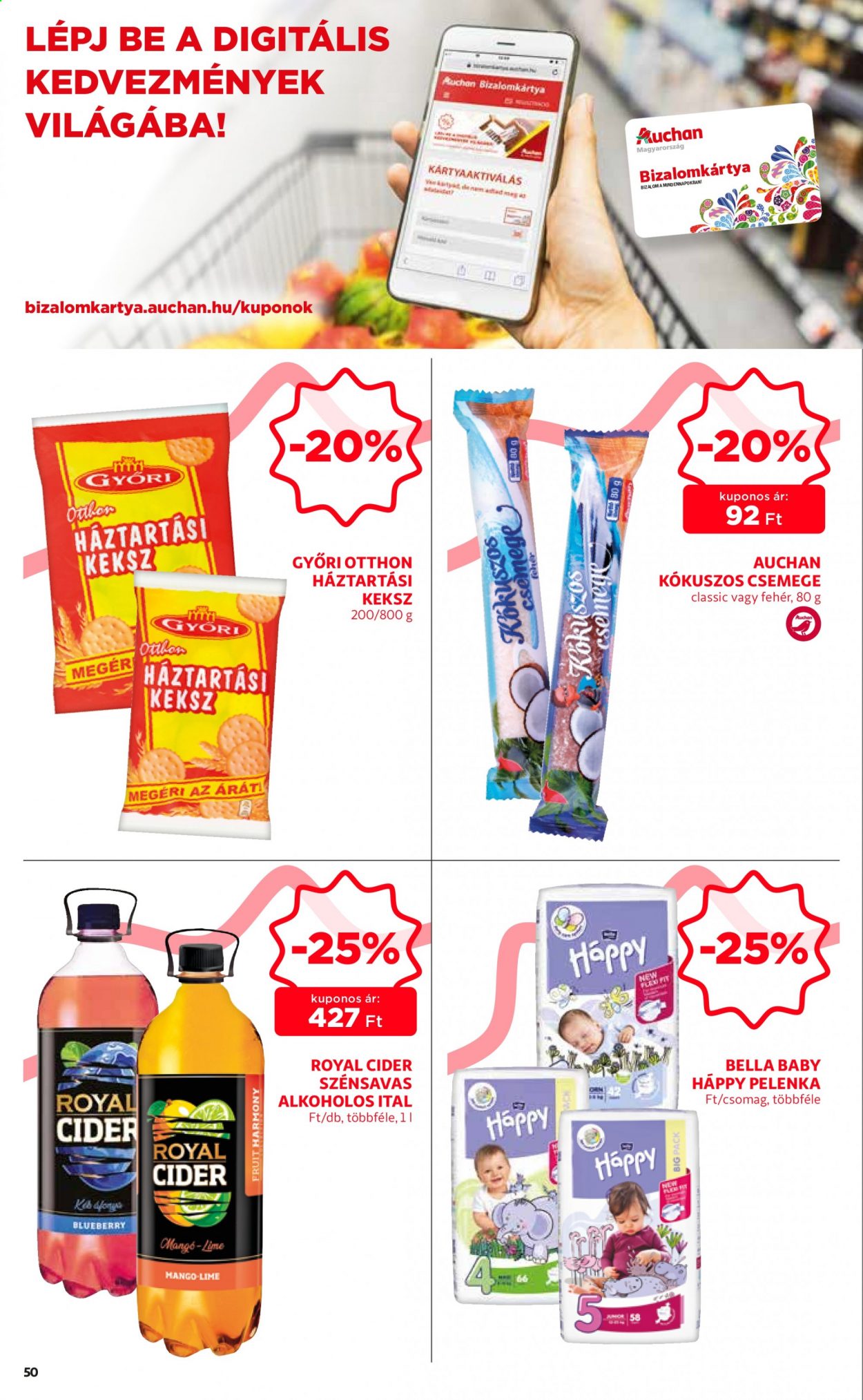 Auchan akciós újság érvényes:  - 2021.07.22 - 2021.07.28. 50. oldal