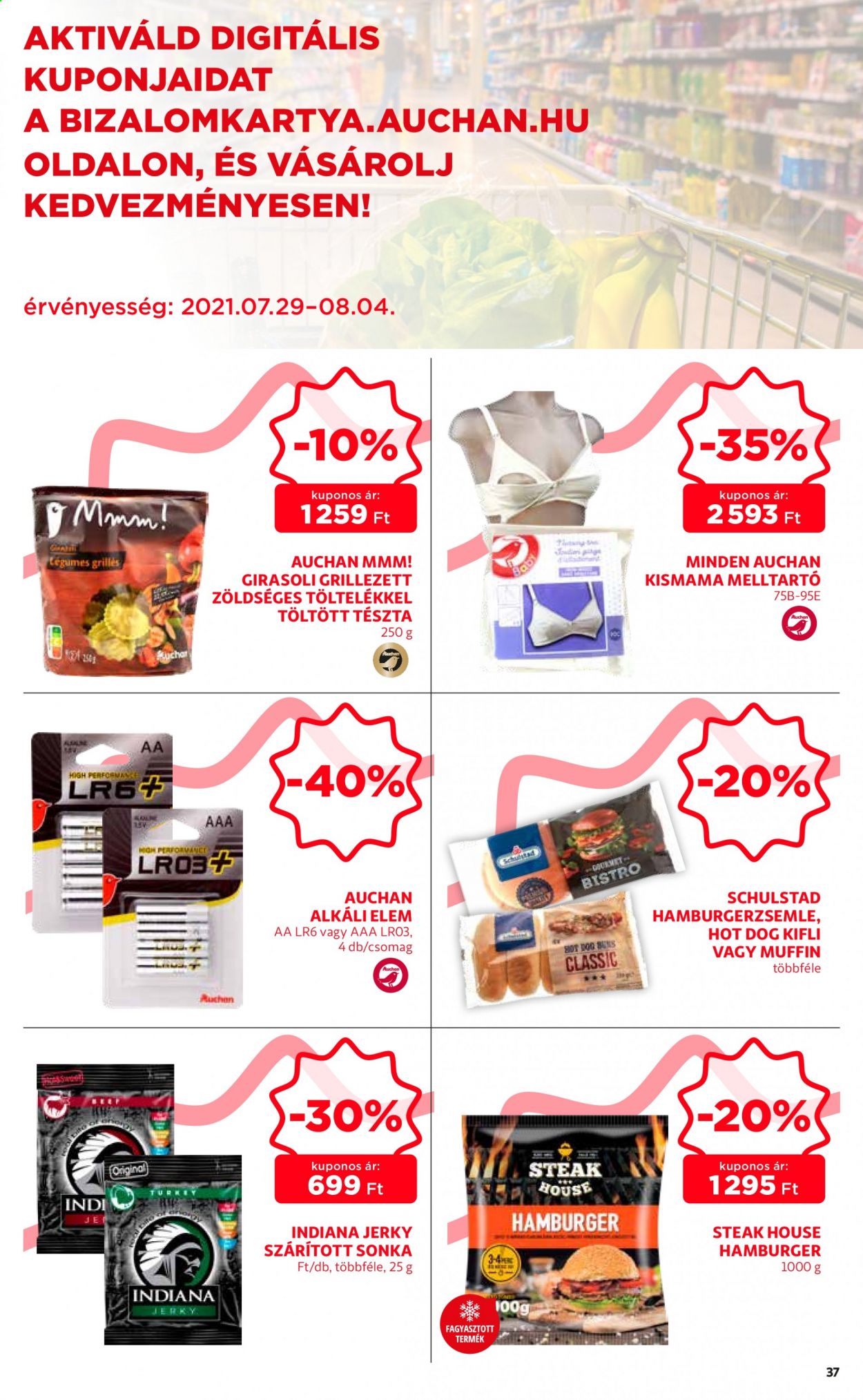 Auchan akciós újság érvényes:  - 2021.07.29 - 2021.08.04. 37. oldal