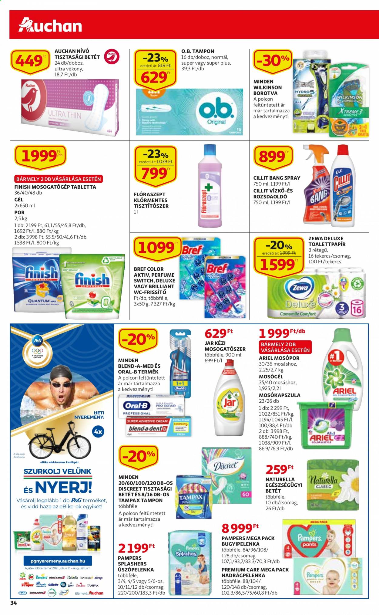 Auchan akciós újság érvényes:  - 2021.08.05 - 2021.08.11. 34. oldal