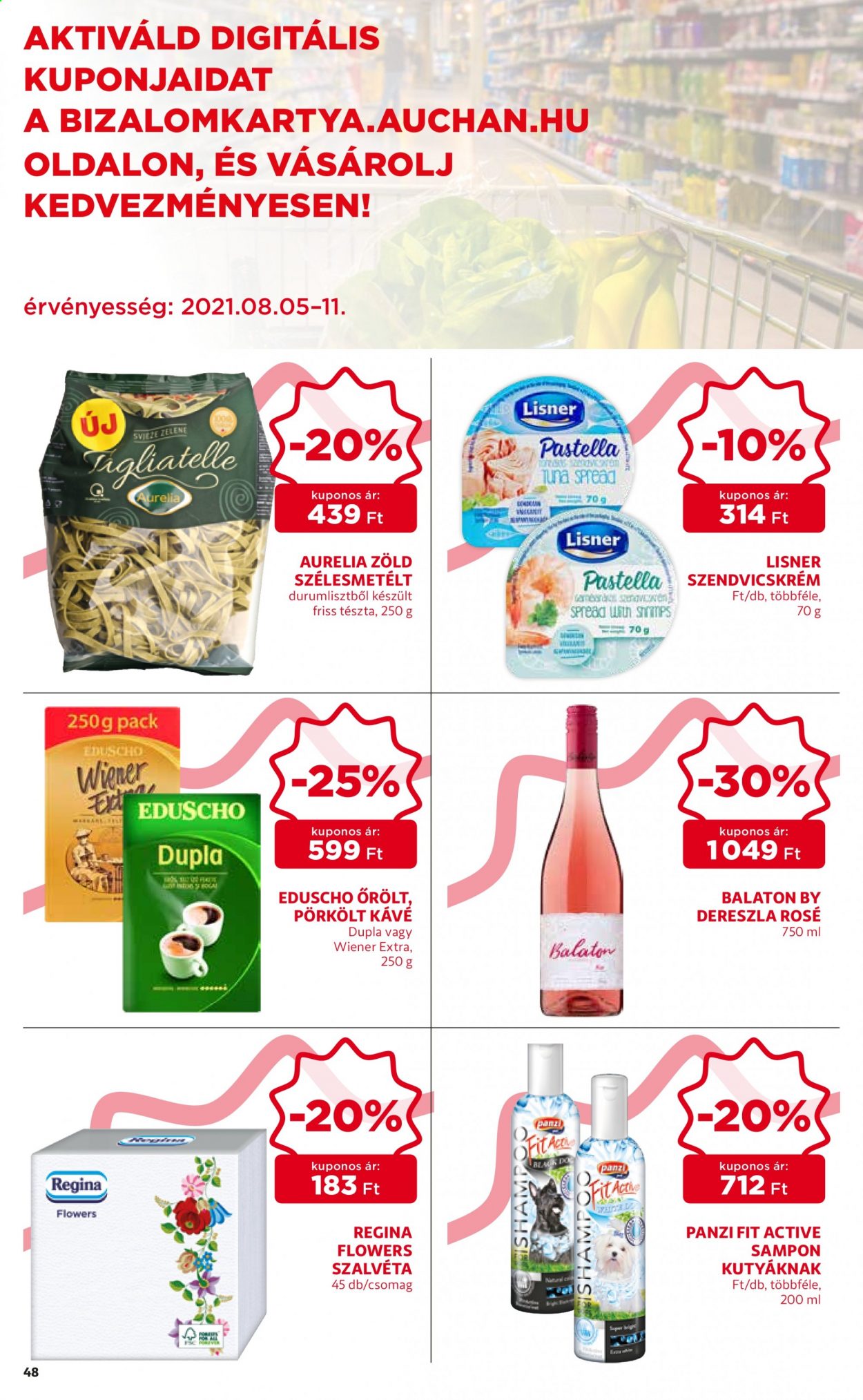 Auchan akciós újság érvényes:  - 2021.08.05 - 2021.08.11. 48. oldal