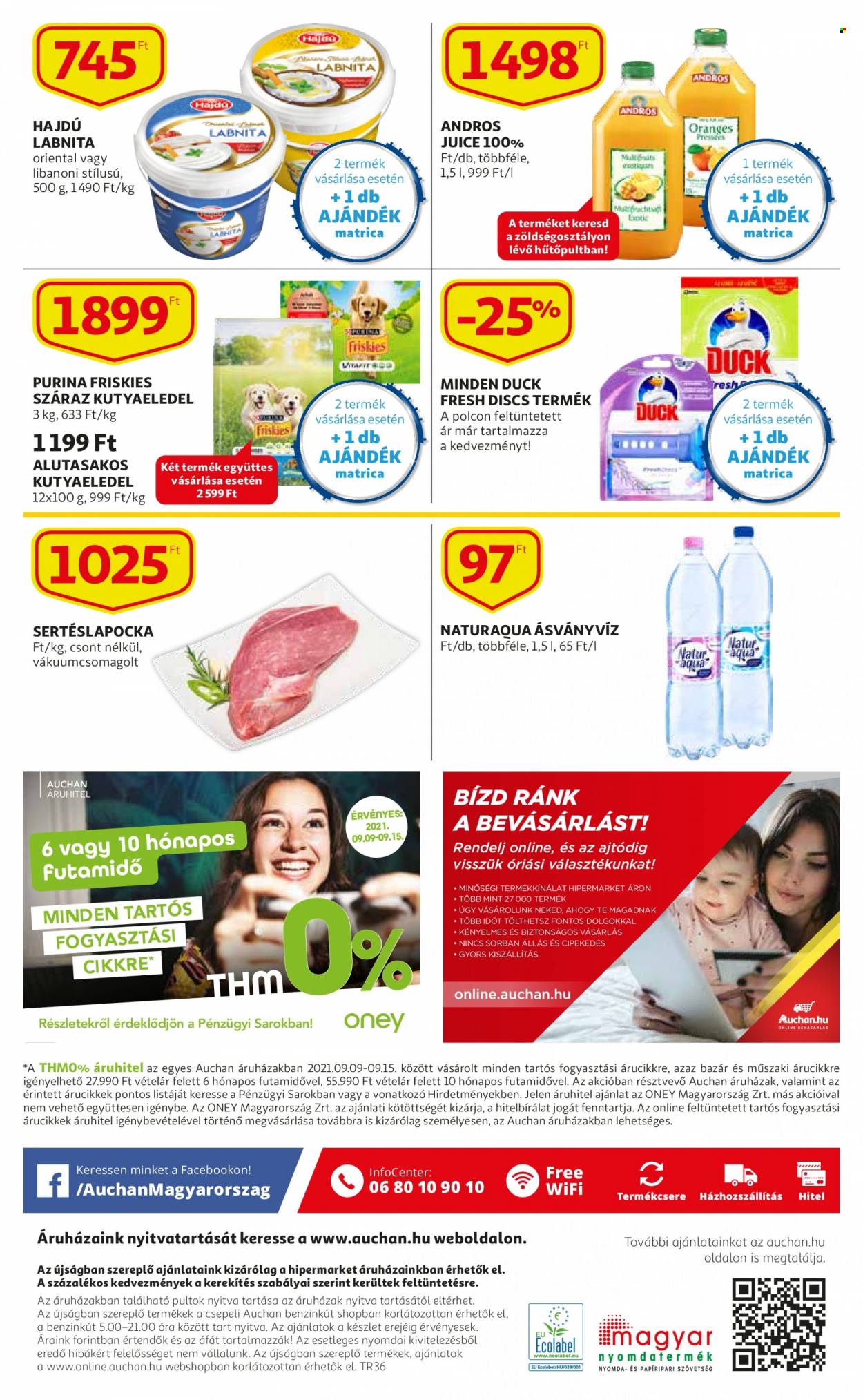 Auchan akciós újság érvényes:  - 2021.09.09 - 2021.09.15. 38. oldal