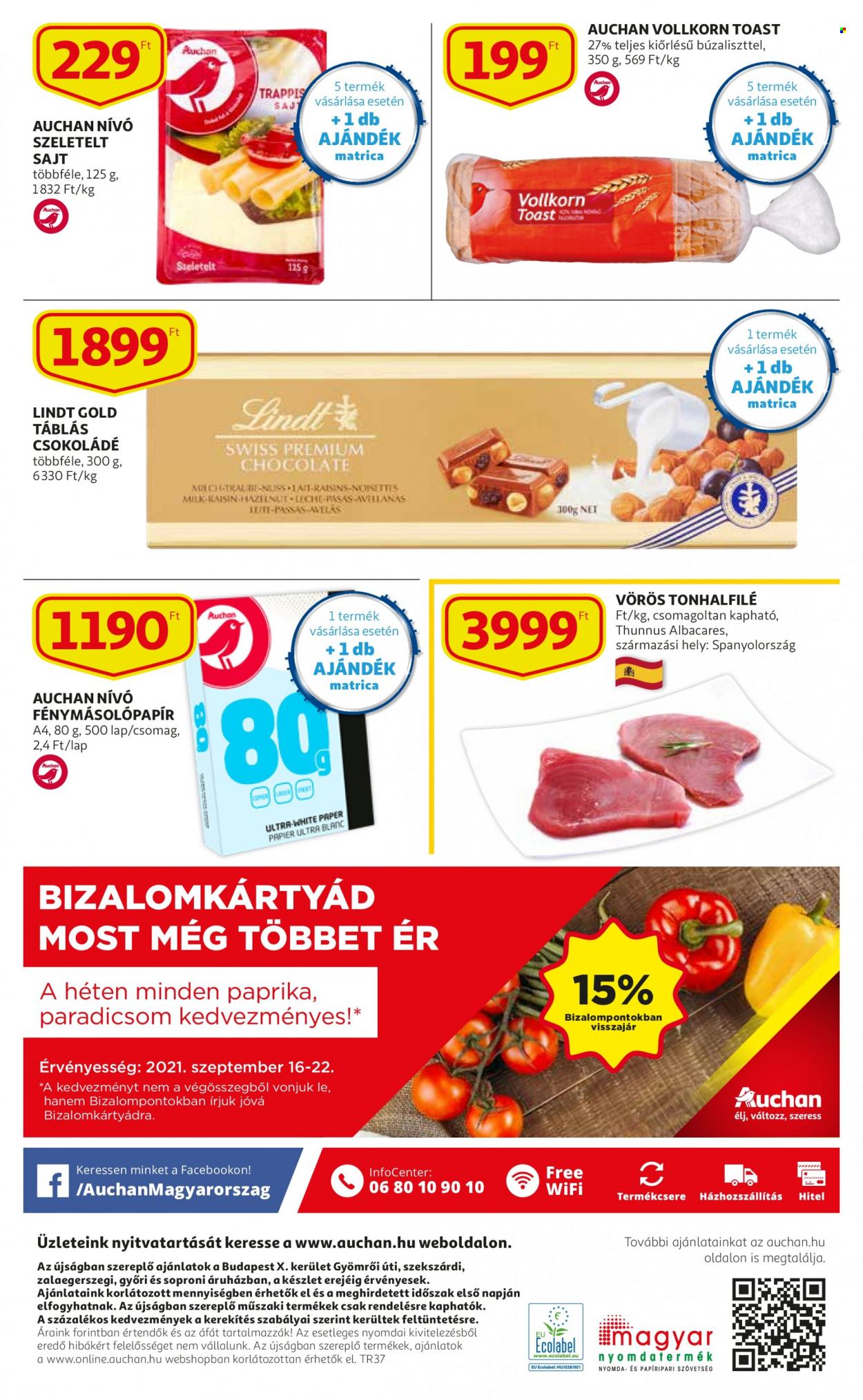 Auchan akciós újság érvényes:  - 2021.09.16 - 2021.09.22. 16. oldal
