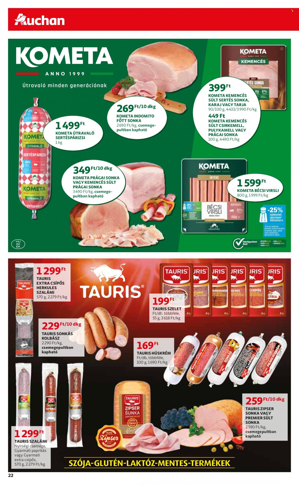 Auchan akciós újság érvényes:  - 2021.09.30 - 2021.10.06. 22. oldal