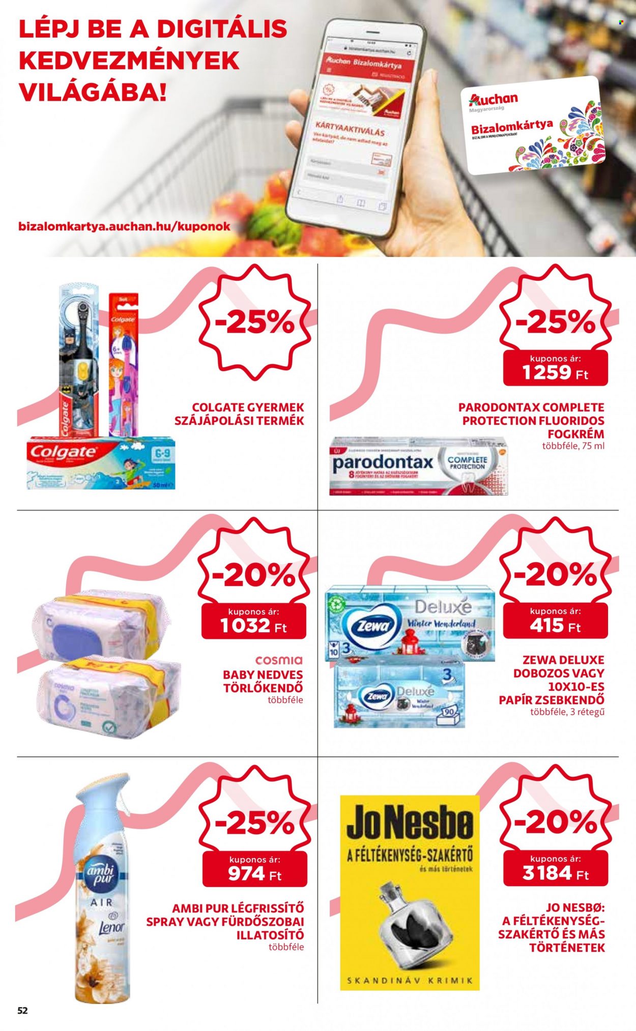 Auchan akciós újság érvényes:  - 2021.10.21 - 2021.10.27. 52. oldal