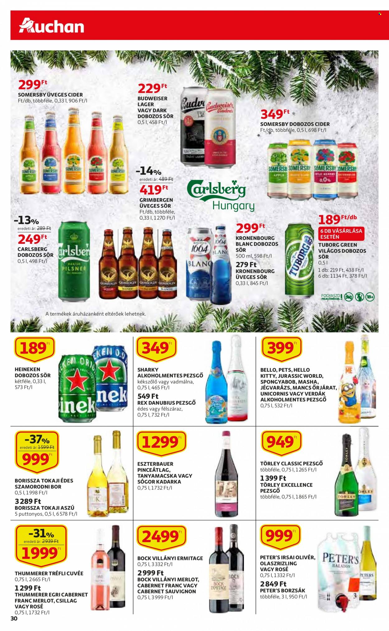 Auchan akciós újság érvényes:  - 2021.12.02 - 2021.12.08. 30. oldal
