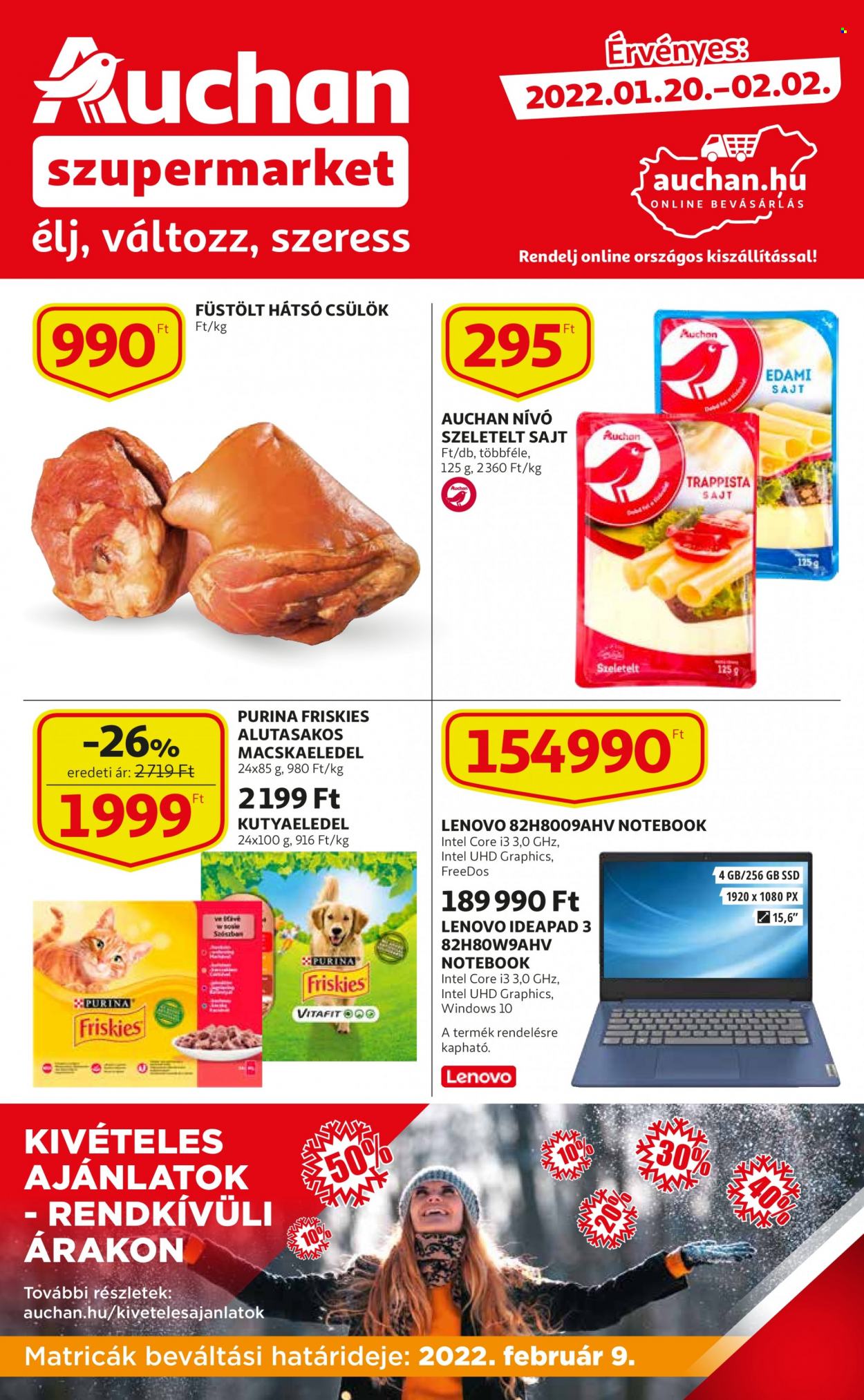 Auchan akciós újság érvényes:  - 2022.01.20 - 2022.02.02. 1. oldal