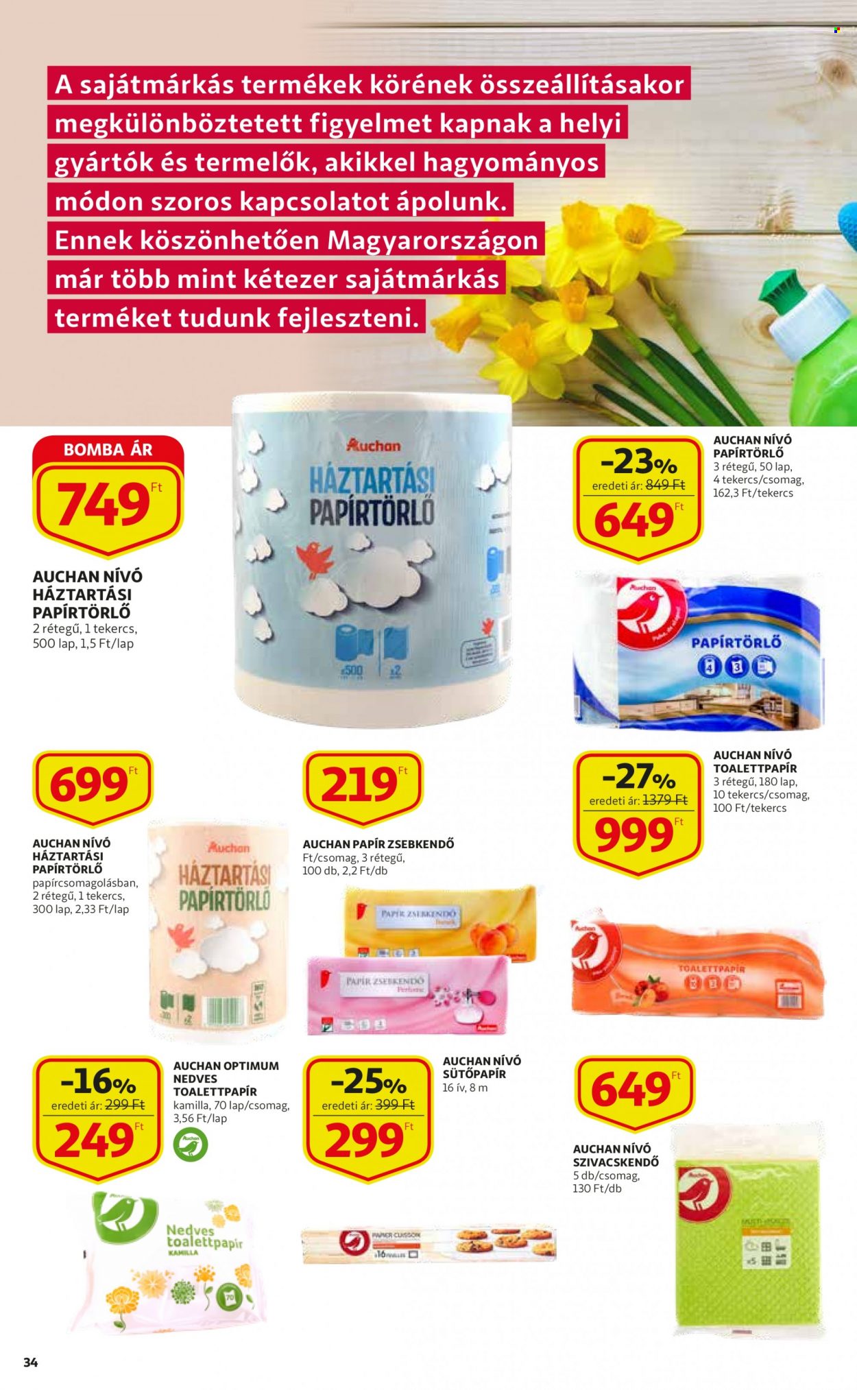 Auchan akciós újság érvényes:  - 2022.05.19 - 2022.05.25. 34. oldal