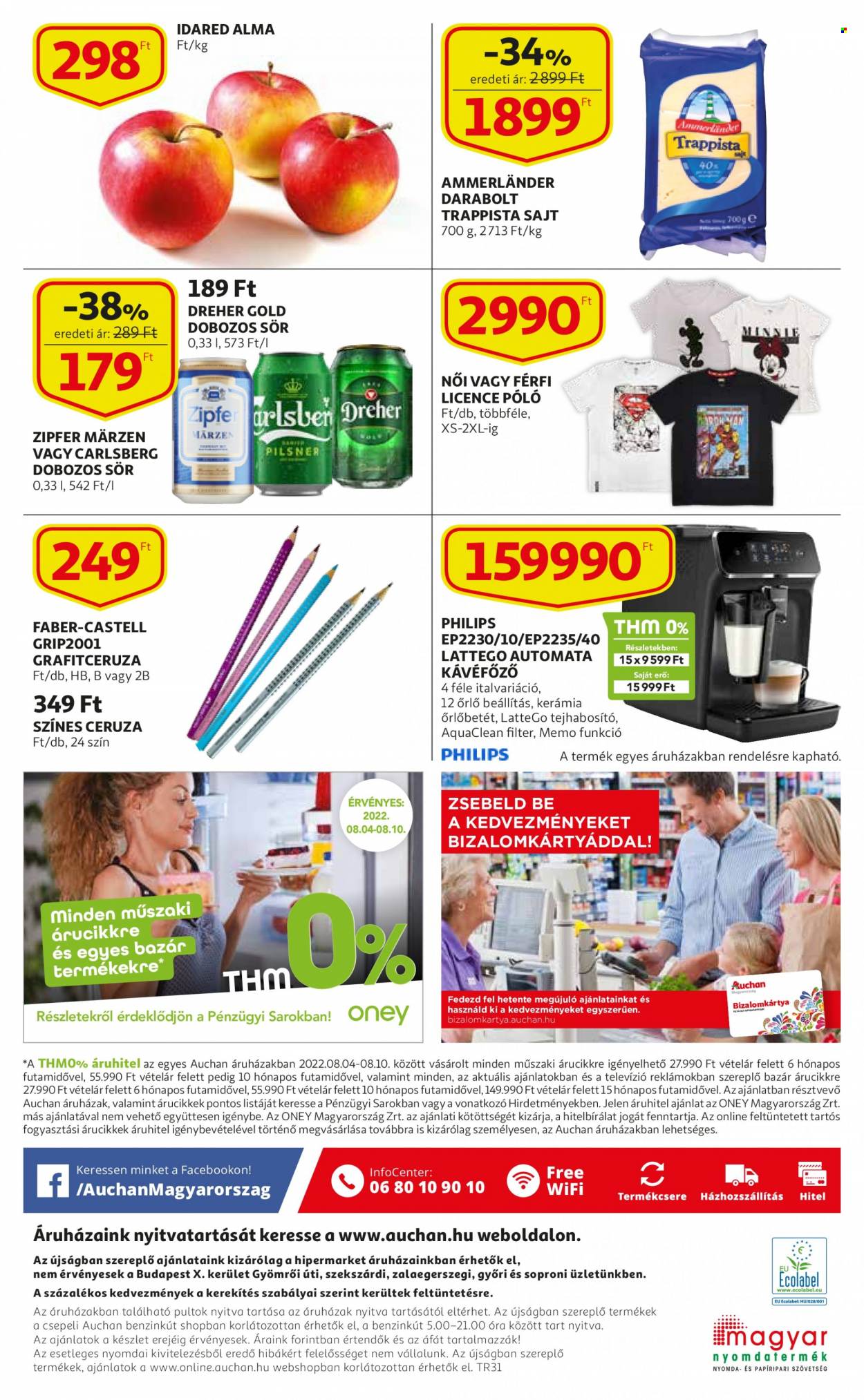 Auchan akciós újság érvényes:  - 2022.08.04 - 2022.08.10. 54. oldal