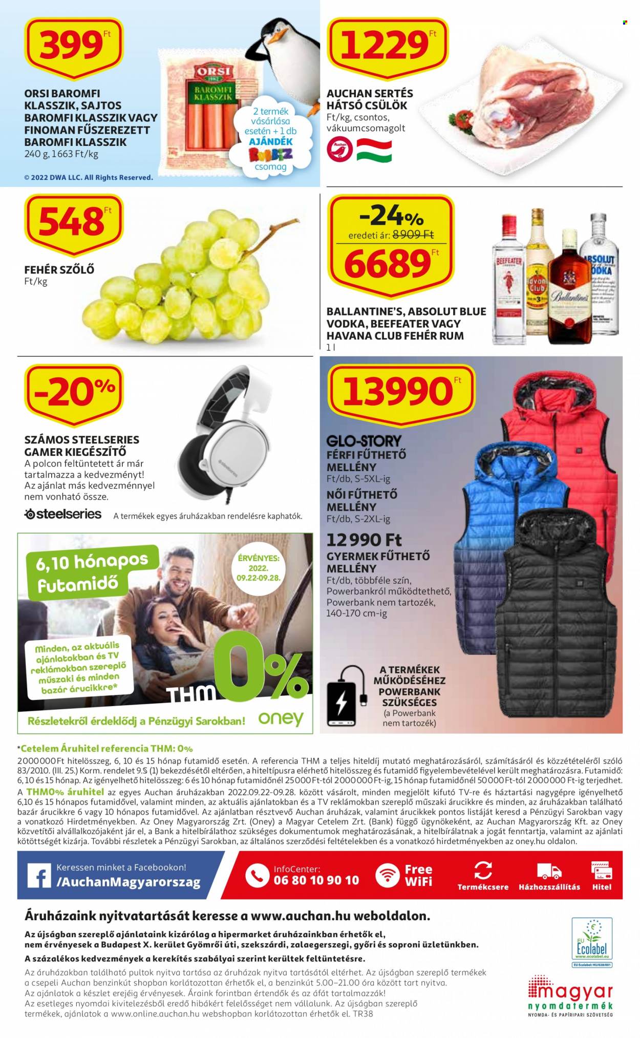 Auchan akciós újság érvényes:  - 2022.09.22 - 2022.09.28. 42. oldal